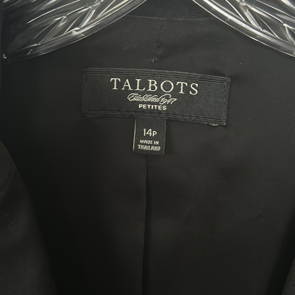 Talbots Black Jacket - image 5